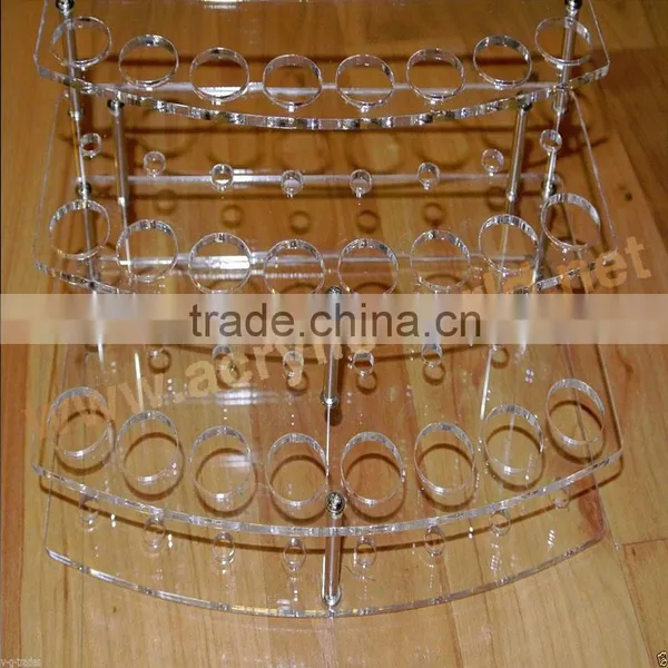 3 Tier 24 Holes Stand e Cigarette Display Cabinet photo-3