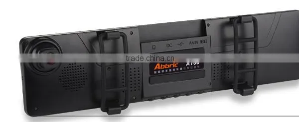 Navi Car Dvr Dual Camera Parking Rear View Mirror Car Camera Recorder 168 photo-3
