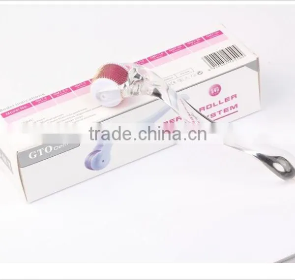 GTO Transparent Handle 540 Needle Microneedle Derma Roller photo-2