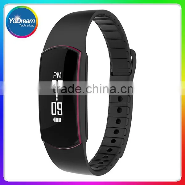 Bluetooth 4.0 Smart Band Bracelet IP67 Heart Rate Monitor Sport Fitness Tracker SH09 for Android IOS Smartphone photo-3