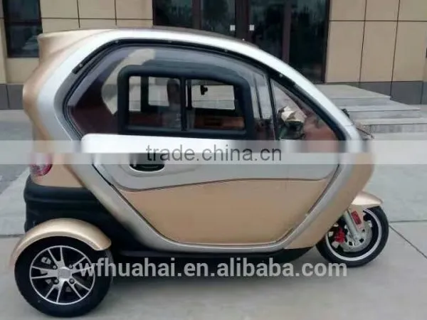 2017 Best Selling Elderly Three Wheel Passenger Car /Three Wheel Electric Mini Car photo-3