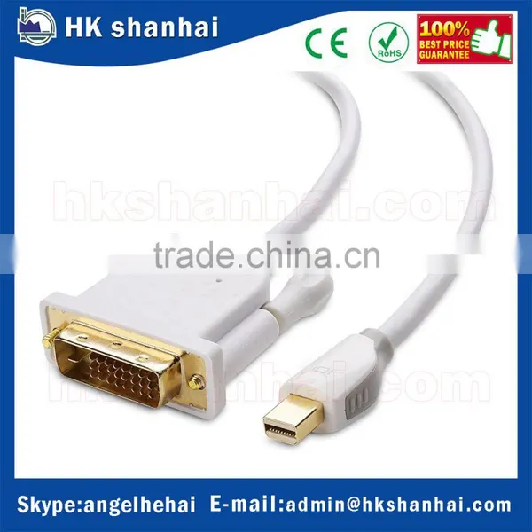 2016 dp Cable 1080P/ 1920x1200 Apple DVI Extend Second Monitor Cable Thunderbolt 2 Port Compatible Mini Displayport to Dvi Cable photo-5