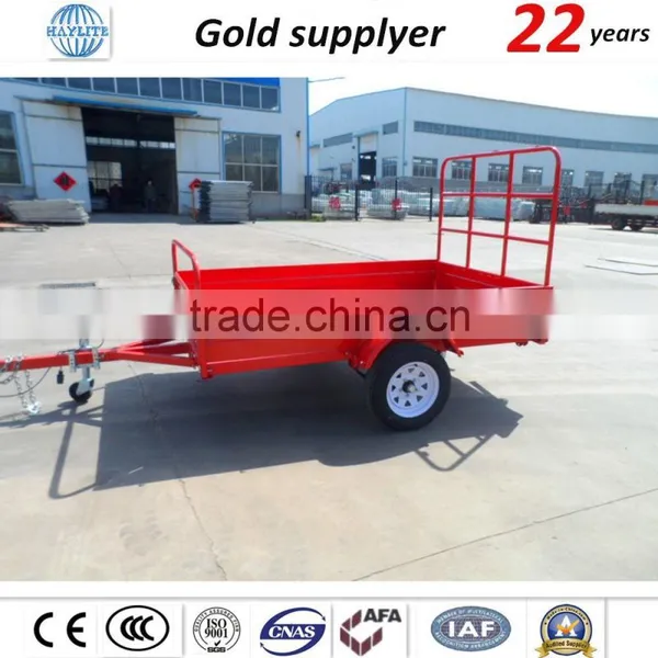 CE Certificated 7*4 Single Axle Cargo Trailer photo-2