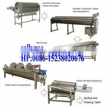 2-3T Capacity Chicken Feet Skin Peeling Machine photo-3