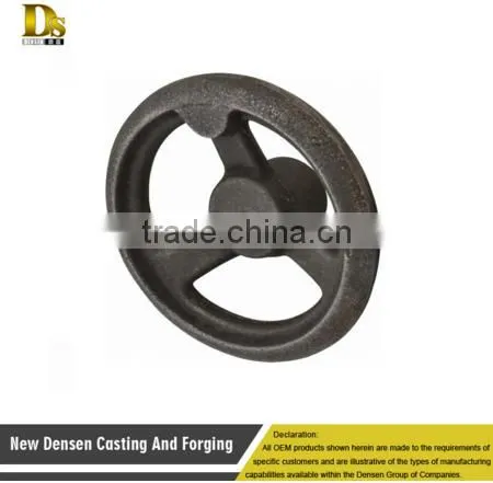 Chinese Ductile Iron Sand Casting 4150 Steel Lathe Handwheel photo-4