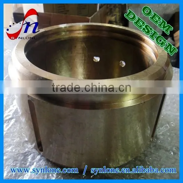 Custom Made Brass Casting Tungsten Carbide Bushing Parts photo-2
