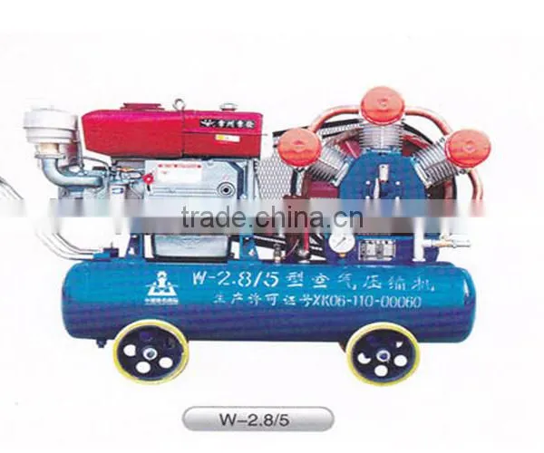 Diesel Engine Driven Portable Piston Air Compressor Mining and Engineering Use ,mini Compressor,portable Air photo-5