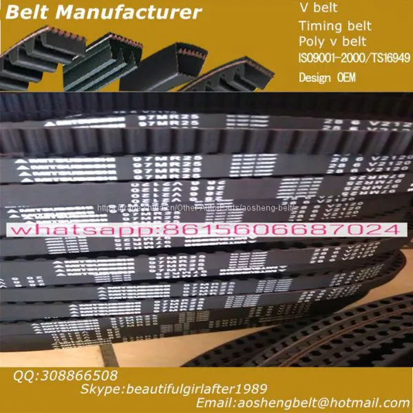 High Quality With Low Price Rubber TRANSMISSION Belt 117MY21 Toyota Timing Belt OEM13568-19046 photo-5