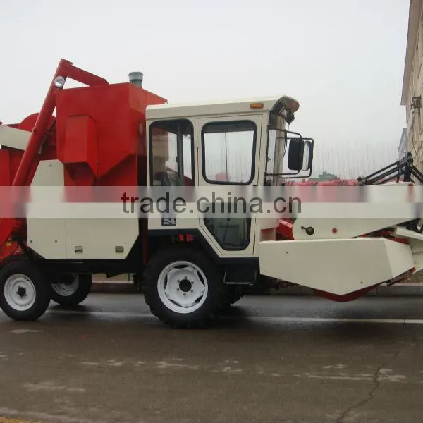 4LZ-1.5 Wheel Type Mini Wheat Combine Harvester photo-2