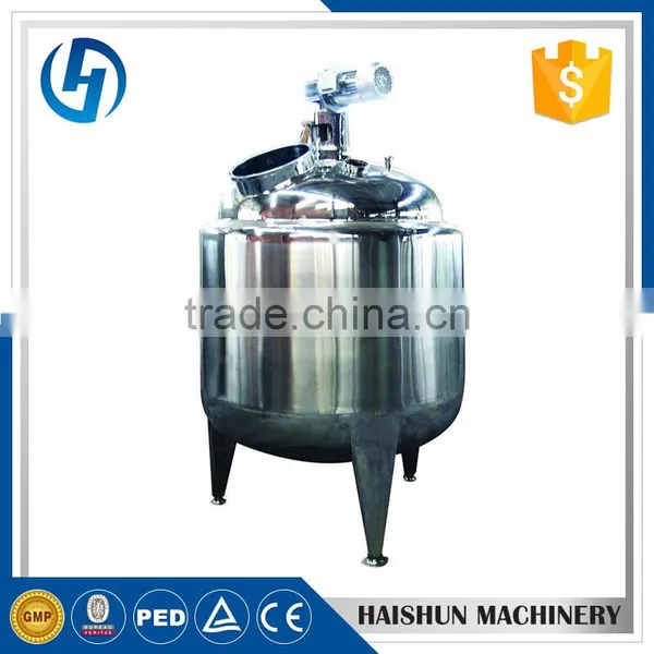 Stainless Steel Mixing Tank With Top Mixer (CE Certificate) photo-5