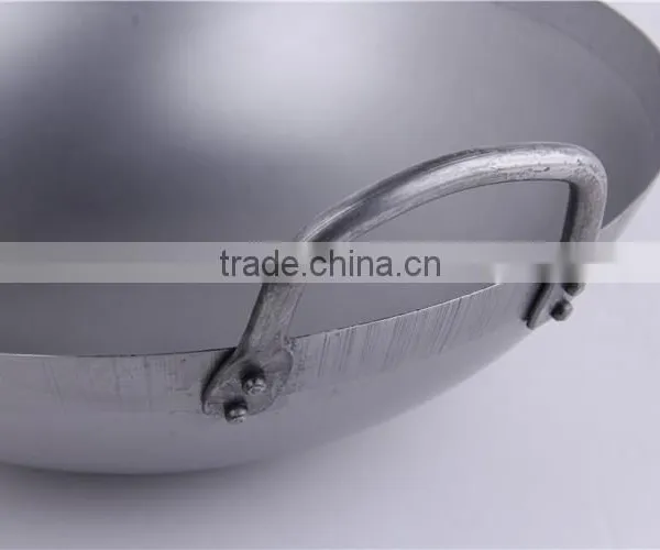 FDA LFGB Certificate Carbon Steel Induction Wok Price photo-2