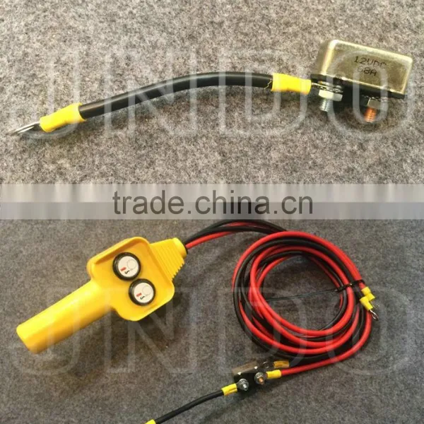12V 3000lbs Electric Winch 500kg Crane Pick-up Truck Lift Crane photo-5