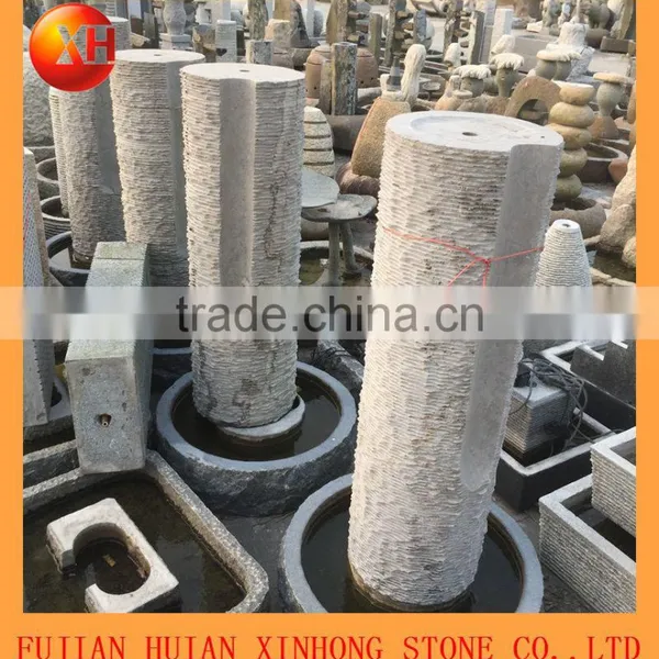 Column Dancing Stone Water Fountain photo-2