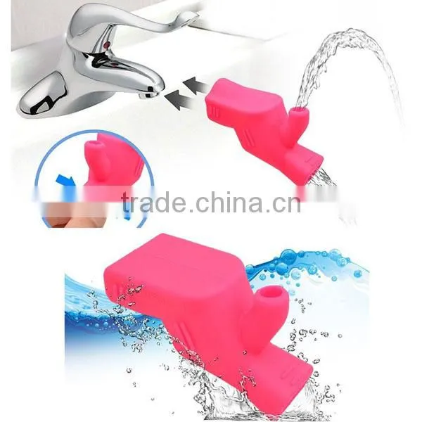 Silicone Children Kids Upc Water Faucet Extender Parts Accessory for Kitchen Bathroom Basin photo-6