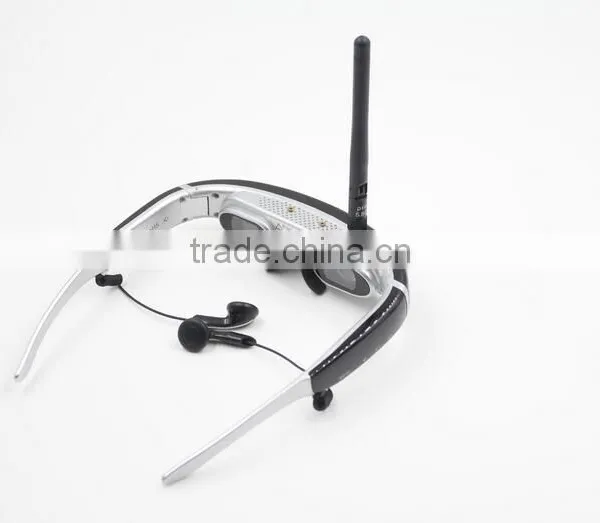 5.8GHz Wireless FPV HD Eyewear Glasses For FPV Racing Drone Glasses Display Support 68inch Full Color LCOS Screen photo-5