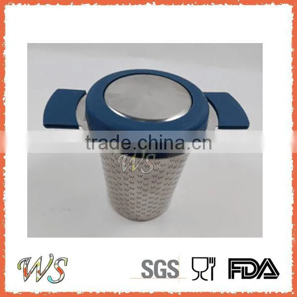 WS-IF004 Stainless Steel Tea Infuser With Silicone Handle/Tea Cup photo-3