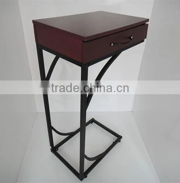 Metal Sofa Side Table With Drawer Coffee Side Table photo-2
