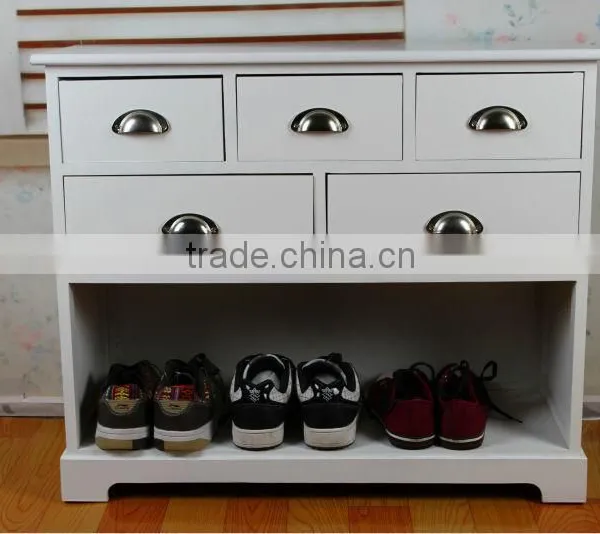 Fashion Wooden Shoes Cabinet photo-2