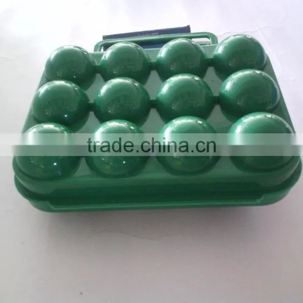 Portable Plastic Egg Holder Tray Holds up to 12 Eggs photo-3