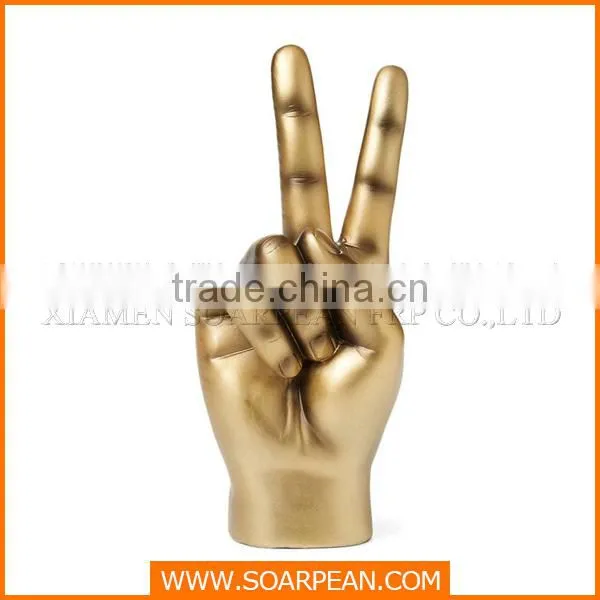 Fiberglass Mannequin Hand Abstract Art Sculpture photo-2