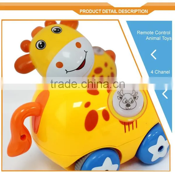 Cute Animal Toy Make Remote Control Car for Baby, RCC215354 photo-3