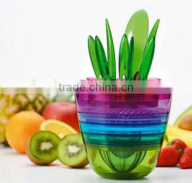 2016 10 in 1 Salad Making Tools Fruit and Vegetable Slicer Kitchen Set photo-5