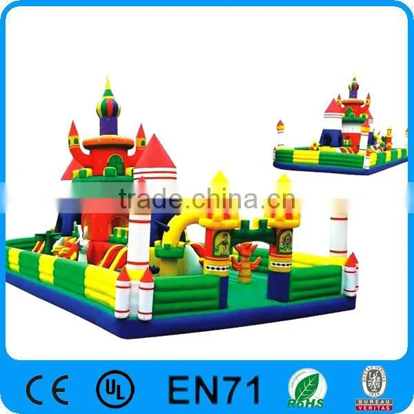 Royal Palace Bouncy Castle Inflatable Fun City