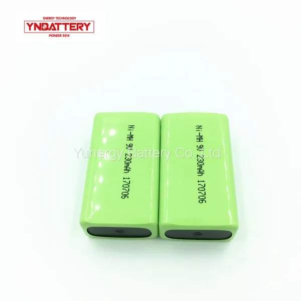 NI-MH Battery 6F22 Size 9v Rechargeable 230mAh Low Self-discharge Battery photo-4