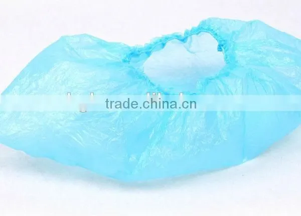 Disposable Plastic Nonwoven Safety Overshoes , Antislip Protective Shoe Cove photo-5