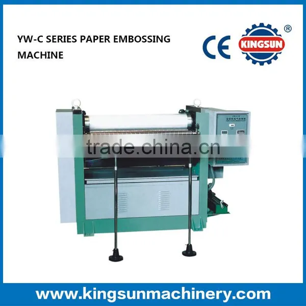 YW Series Sheet Feed Paper Embossing Machine