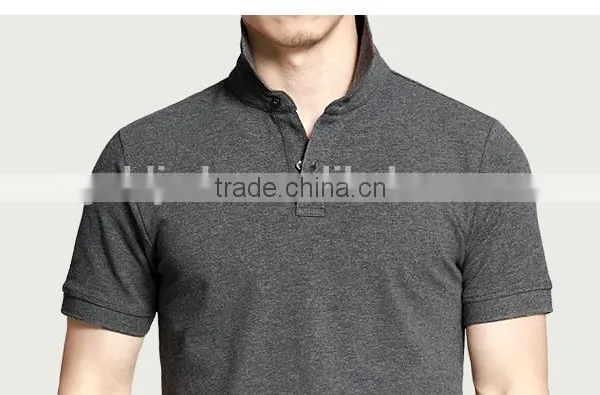 Custom 100% Cotton Promotional T-shirt Blank Polo T-shirt Wholesale photo-5