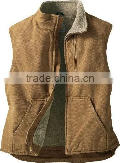 Sandstone Mock-neck Vest, Soft Shell Vest photo-4