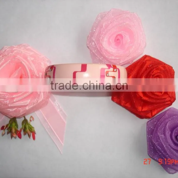 25mm Rainbow Beautiful Organza Ribbon photo-2