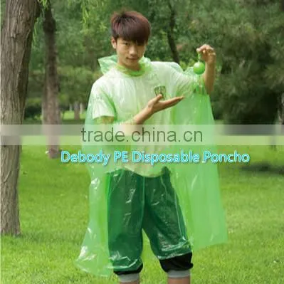 Outdoor Multipurpose PE Peruvian Poncho for Promotion photo-3
