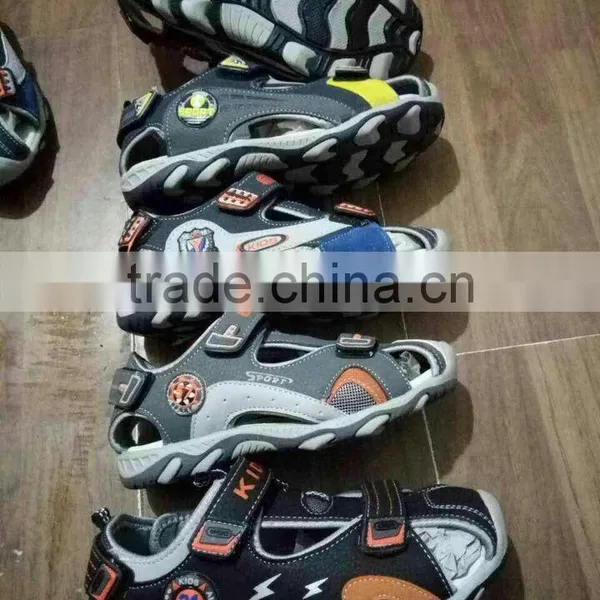Cheap Kids Footwear Stocklot pu Sandal Kid Sandal photo-4