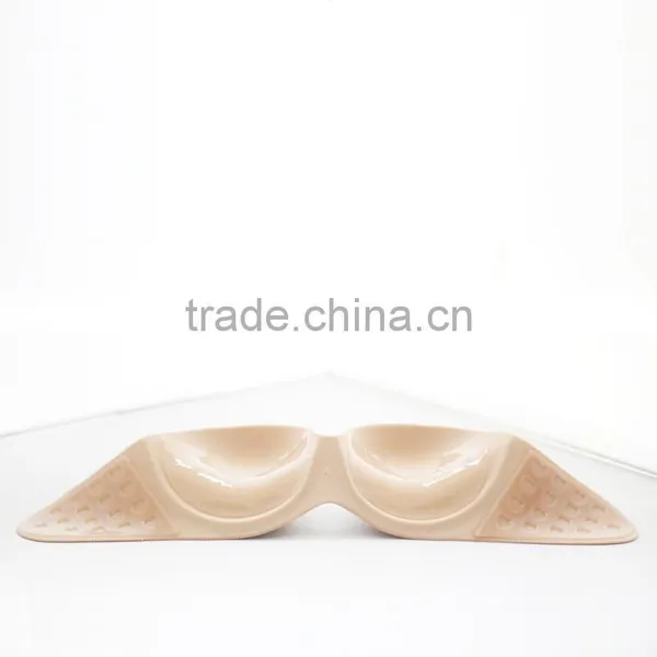 Fashionable Adhesive Seamless Backless Strapless Invisible Clear Strap Bra photo-2