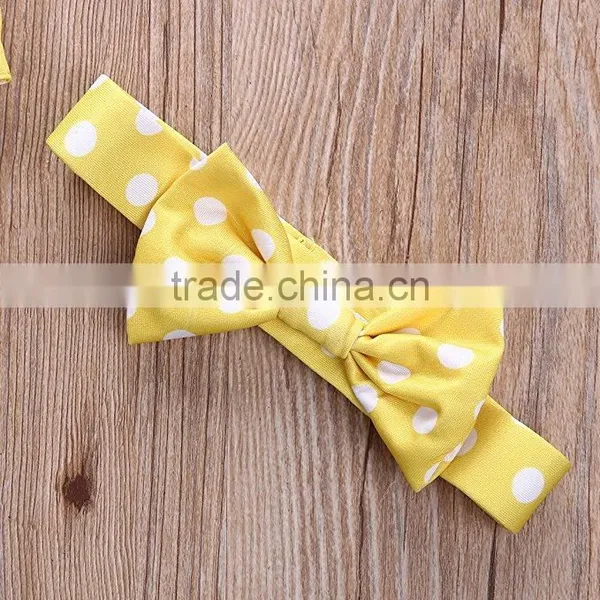 Summer Clothing Baby Girl Bikini 2 Piece Dots Bow Swimsuit China Suppliers photo-2