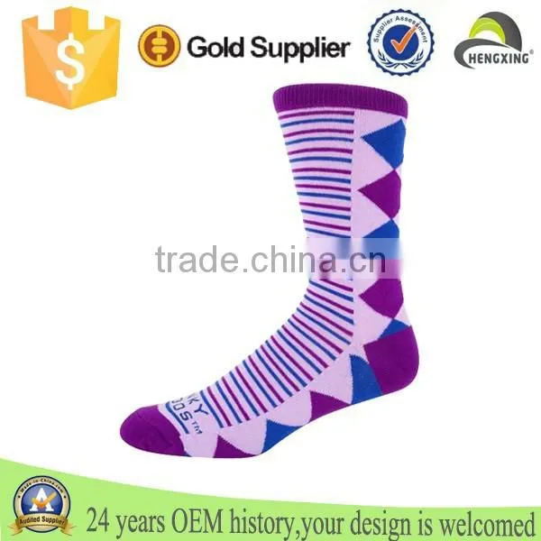 2015 Fashion Custom Wholesale Stripe Socks photo-4