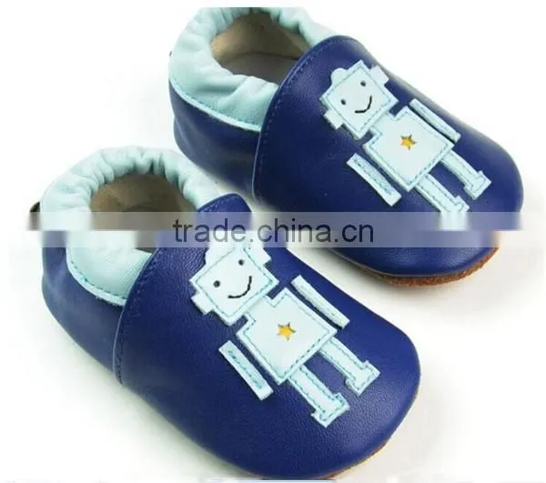 Baby Slippers Soft Leather Baby Shoes photo-3