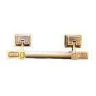 Italy Style Zamak Metal Coffin Handles H001 Brass Plating 25.8*7.4 CM