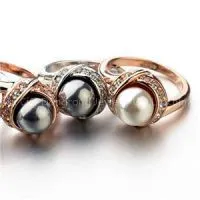 Imitation Pearl Ring