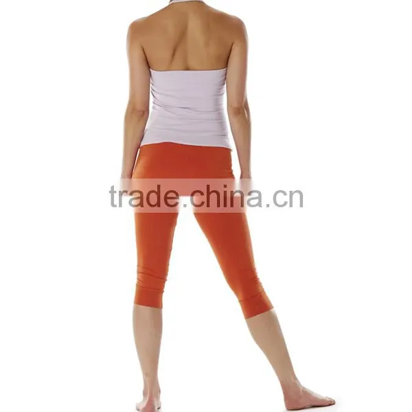 95% Cotton 5% Spandex Custom Activewear Women Workout Tank Top