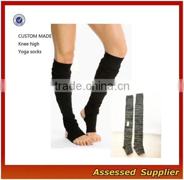 Sexy Hot Teen Girl Yoga No Skid Yoga Sock, Extra Long Knee High Yoga Socks With Grip --AMY703