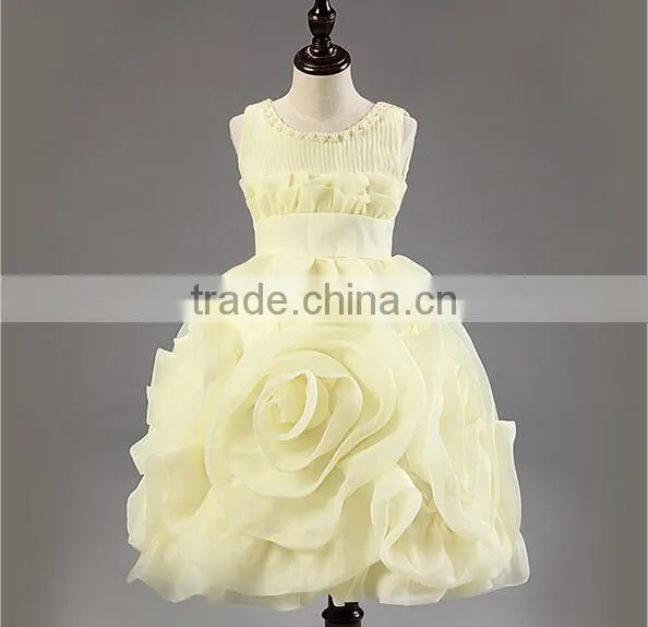 Wholesale Softtextile Baby Girl Wedding Dress photo-5