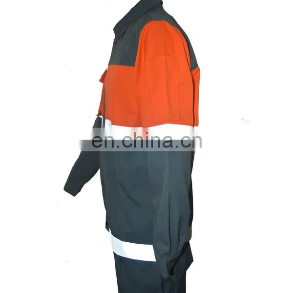 Manufacturer Direct Two Pieces Uniforms Construction Workwear With Reflective Tapes photo-2