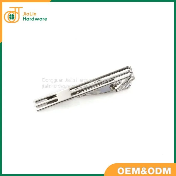 Fashion Necktie Clips Tie Bar Clips Tie Pins Set for Men photo-4
