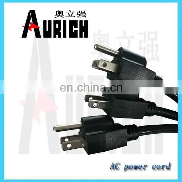 Ul2464 Pvc Insulated Wire Hollow Brass Power Plug Pin Power Cable photo-5