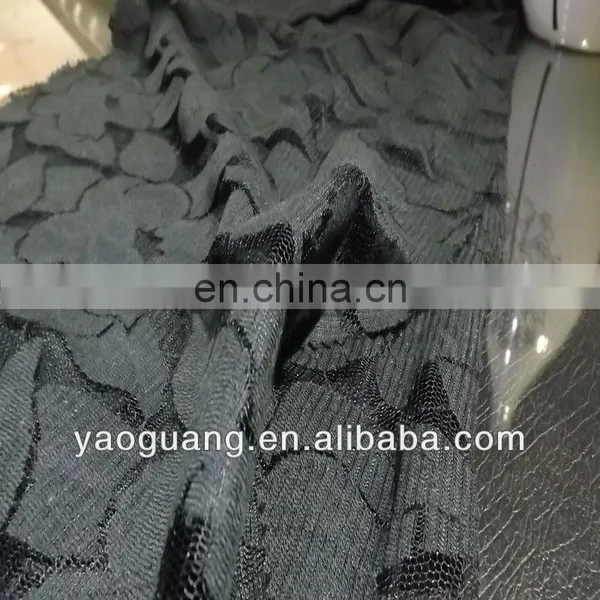 30%Nylon 70%Cotton Lace Fabric