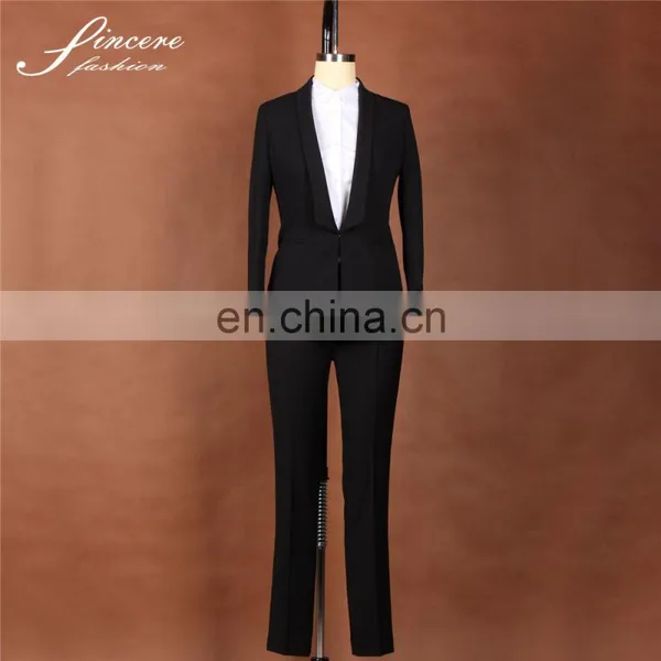 Ladies Viscose/Polyester Fsahion Business Suits