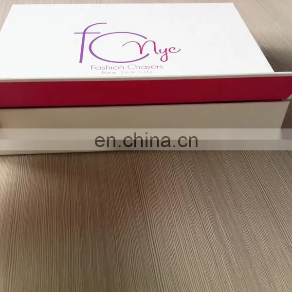 Cash Coupon Available Nice Pale Pink Printed Magnetic Closure Apparel Gift Folding Box photo-3